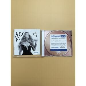 Mariah Carey Here For It All SIGNED CD Book ACOA COA SP29079